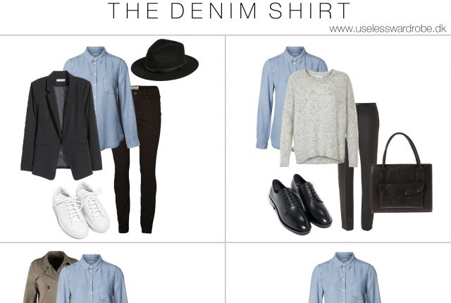 How to wear: the denim shirt.