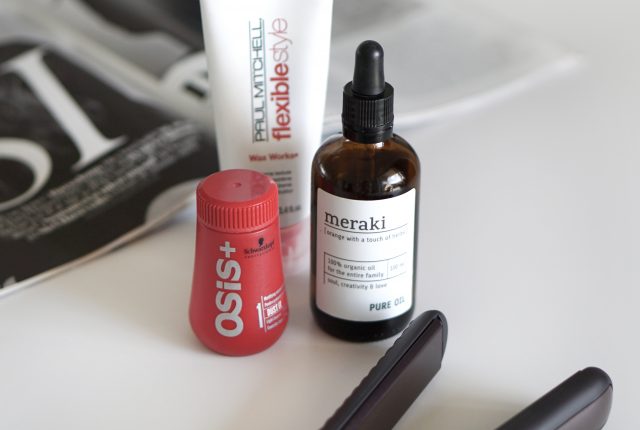 Hair: my styling essentials.