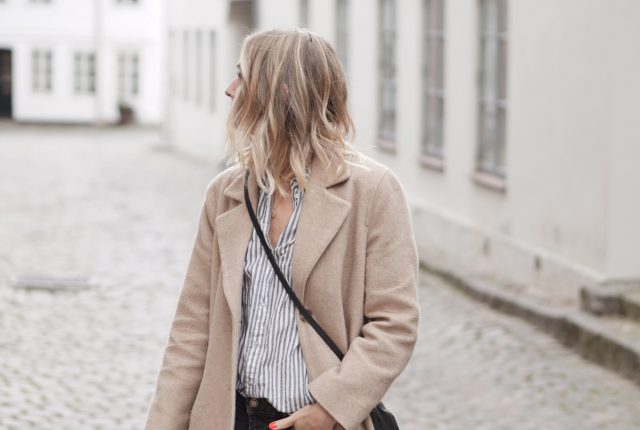 Style: off duty look in my camel coat.