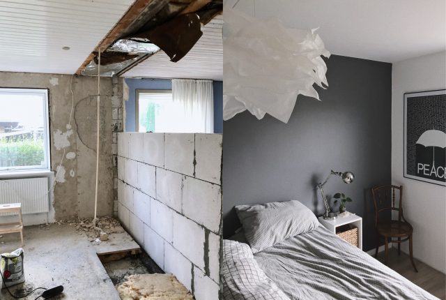 Home makeover #1: Bedroom before & after