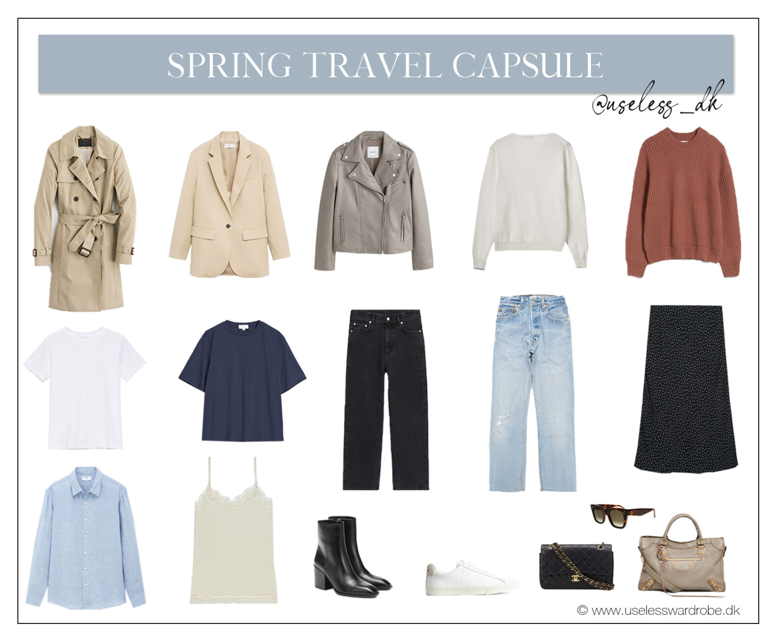 What to pack for a spring weekend away – Use less