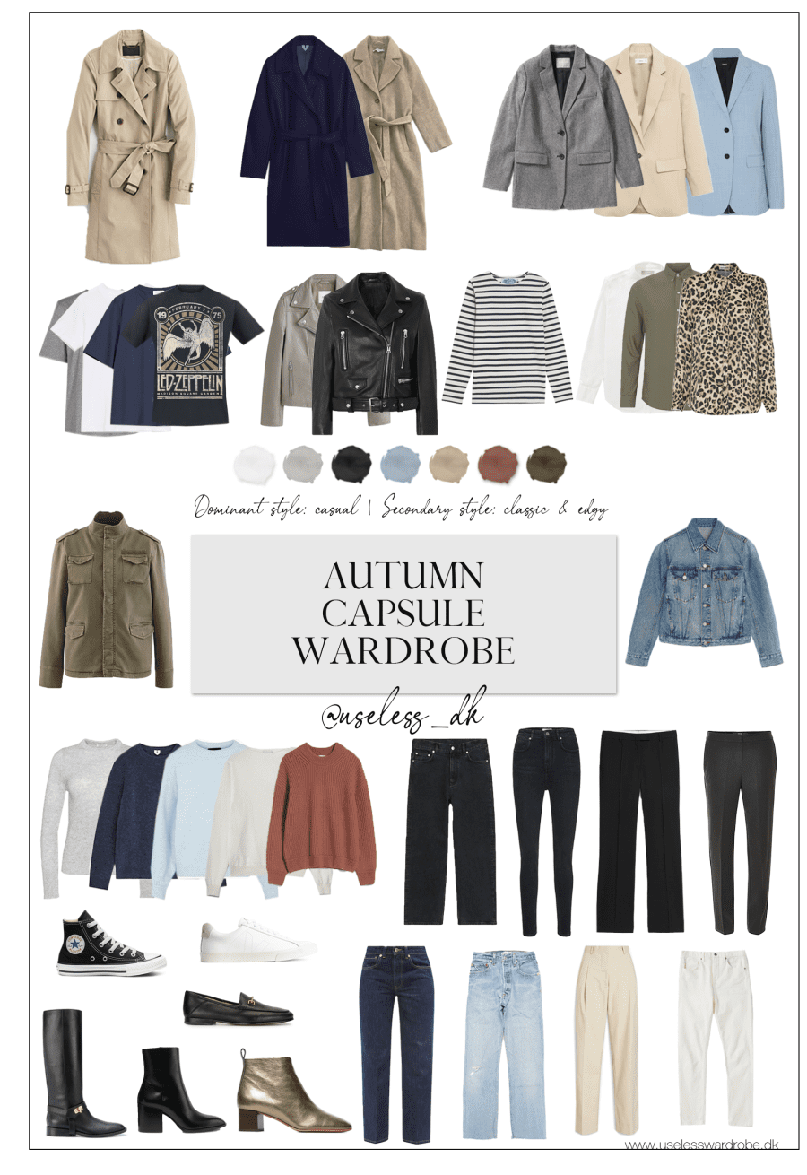 My autumn capsule wardrobe 2022 – Use less